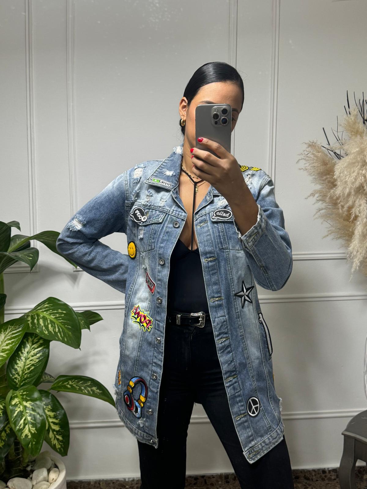 Chaqueta Vaquera Logos