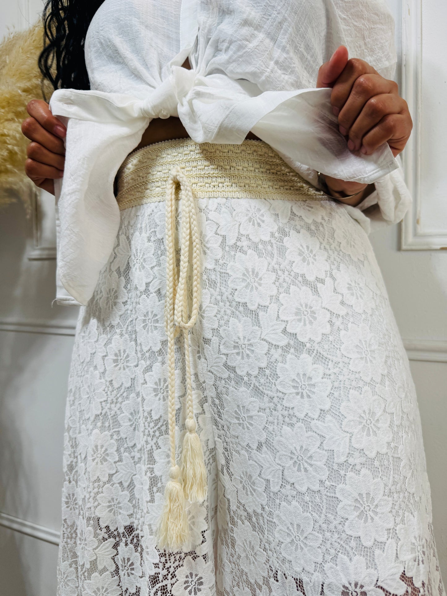 Pantalon ALBA BORDADA